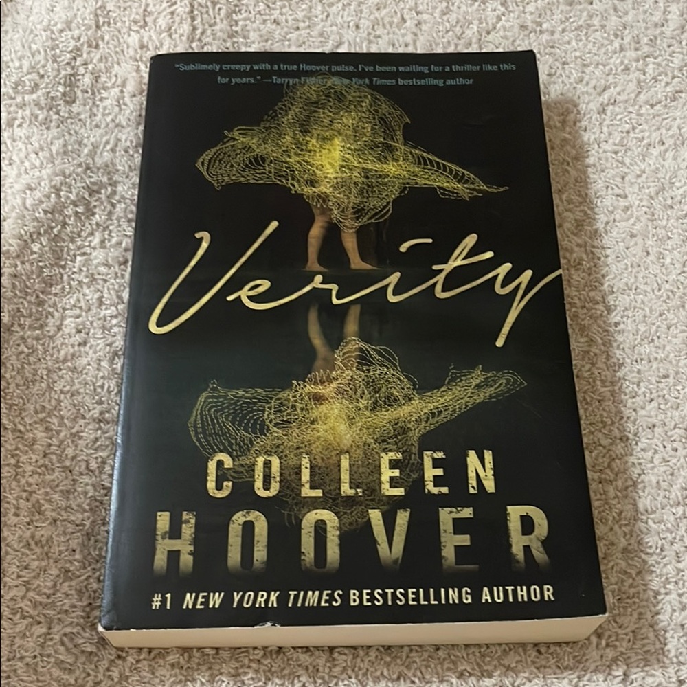 Verity by Colleen Hoover Hardcover Book